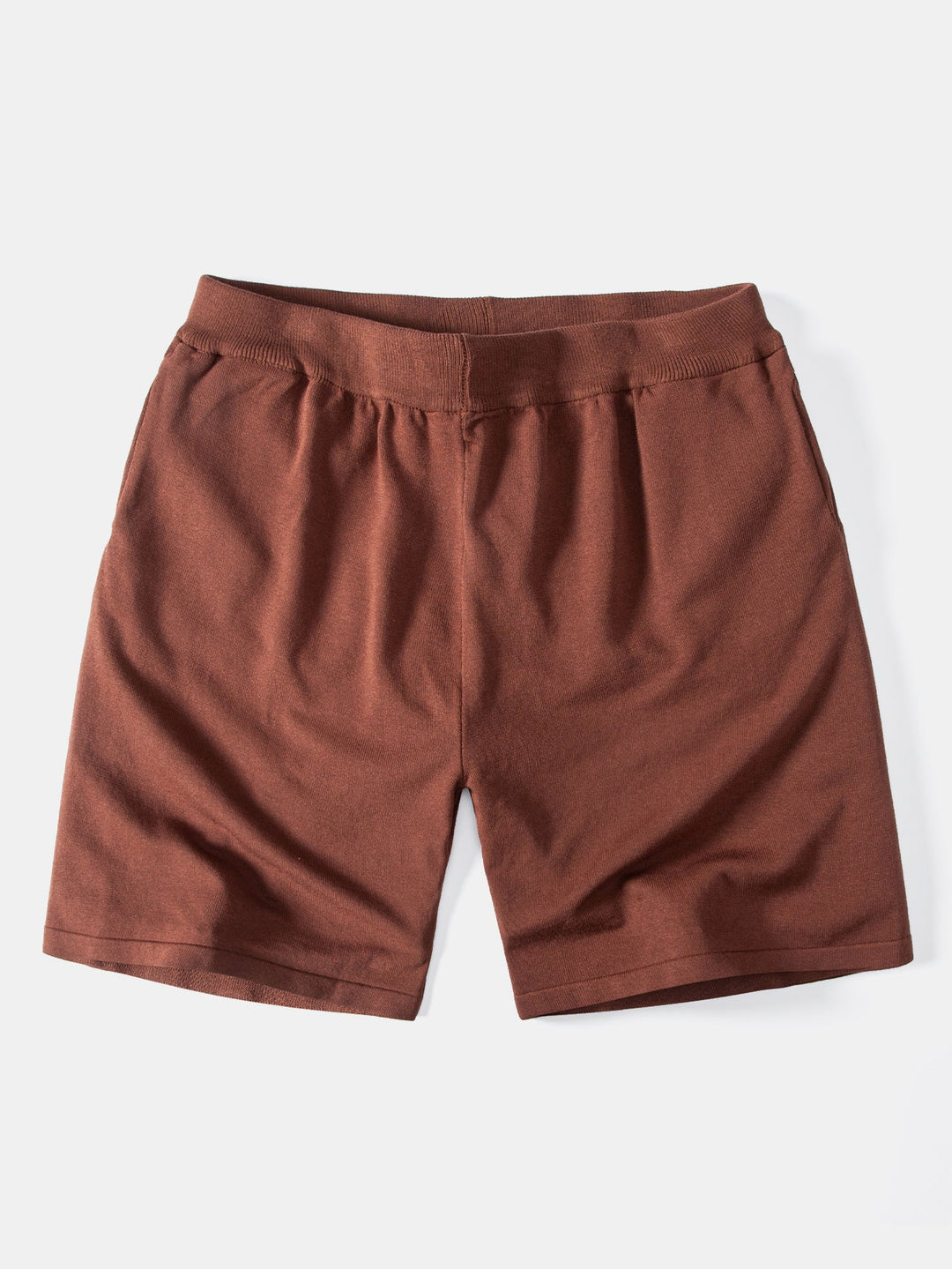 Paisley Knop Tricot Overhemd & Gebreide Shorts