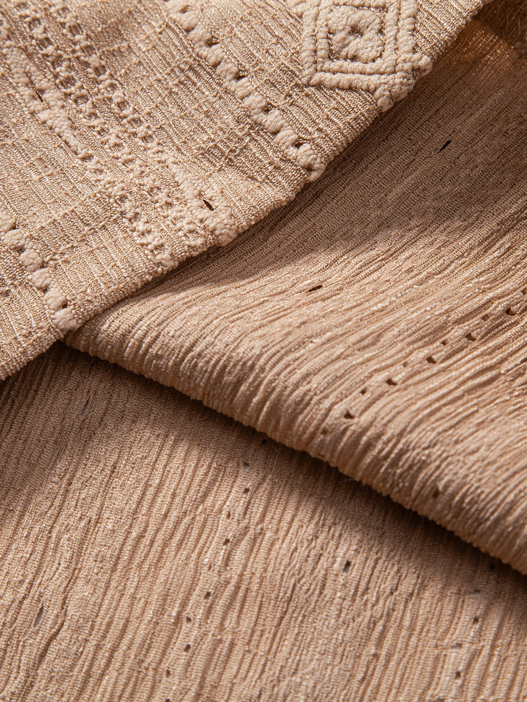 Geometrische Jacquard Polo
