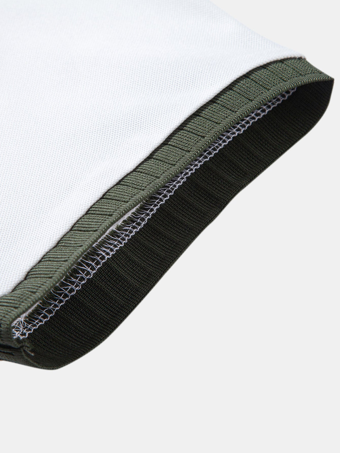 Contrast Raglan Mouw Polo