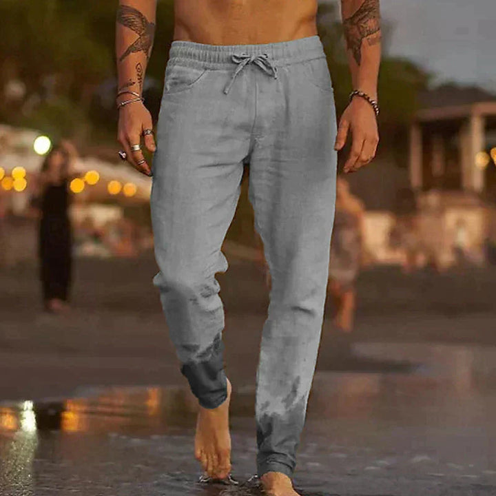 Van Dame™ | Linnen strandbroek 