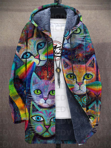 Kalanos™ | Luxe Cardigan met Artistieke Inspiratie