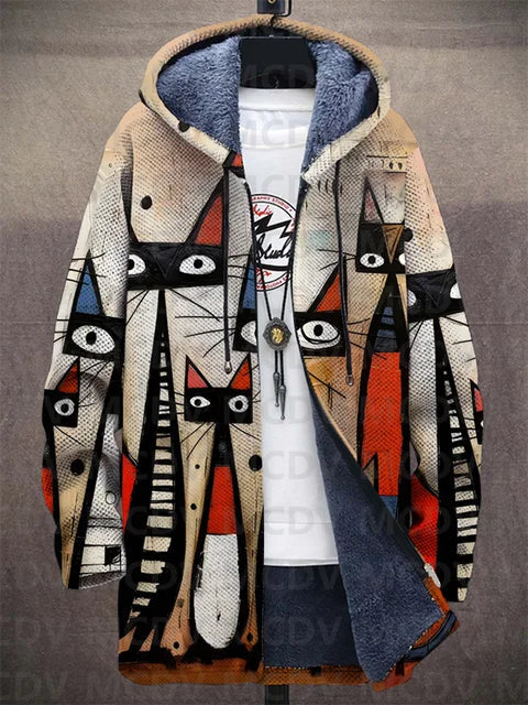 Ariana | Luxe cardigan geïnspireerd op kunst