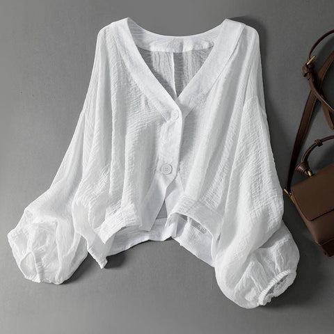 ELLA LINNEN BLOUSE 