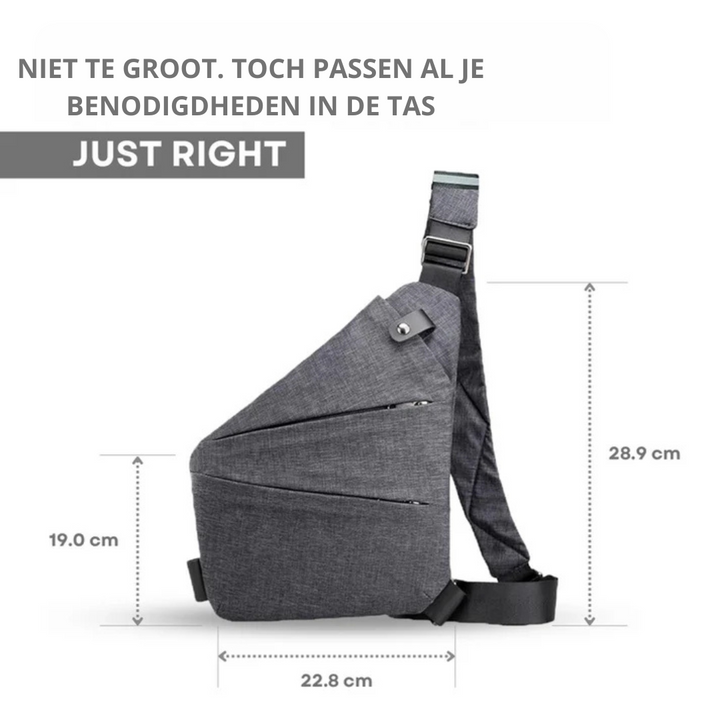 Veilitas™ – De Slimme Anti-Diefstal Schoudertas 