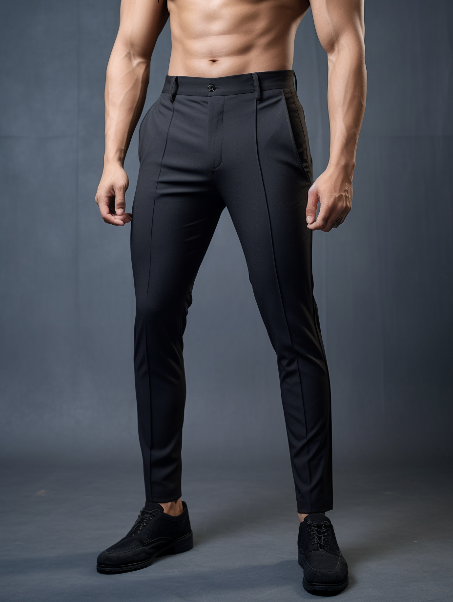 Novate | Kreukvrije Slim Fit Broek 