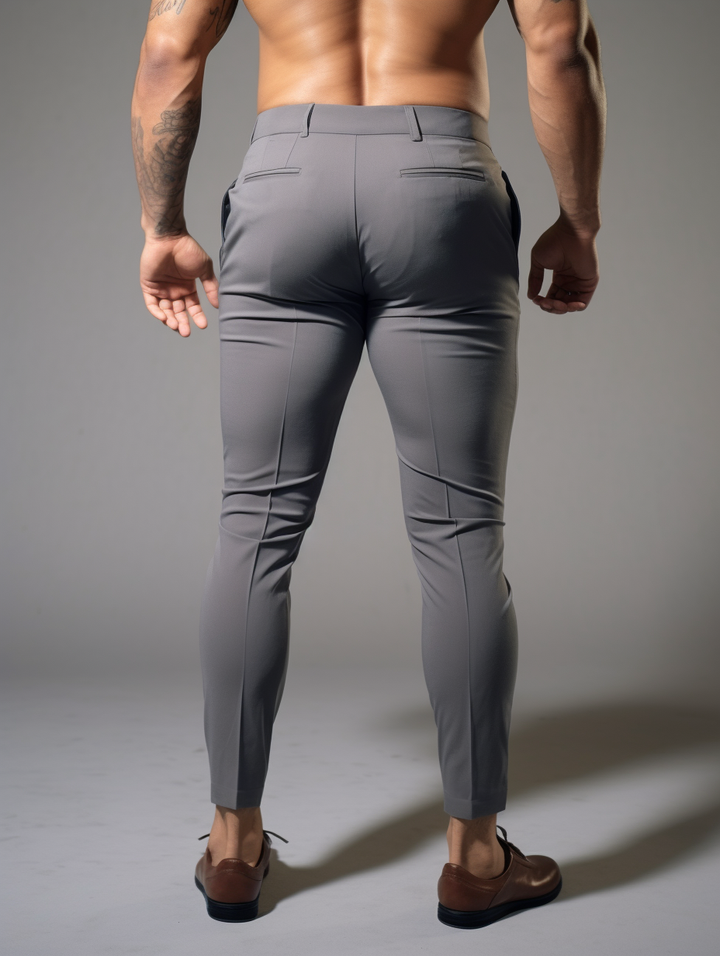 Novate | Kreukvrije Slim Fit Broek 