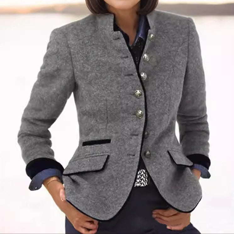 Joanna | Klassieke Wol Blazer | Beperkte Editie