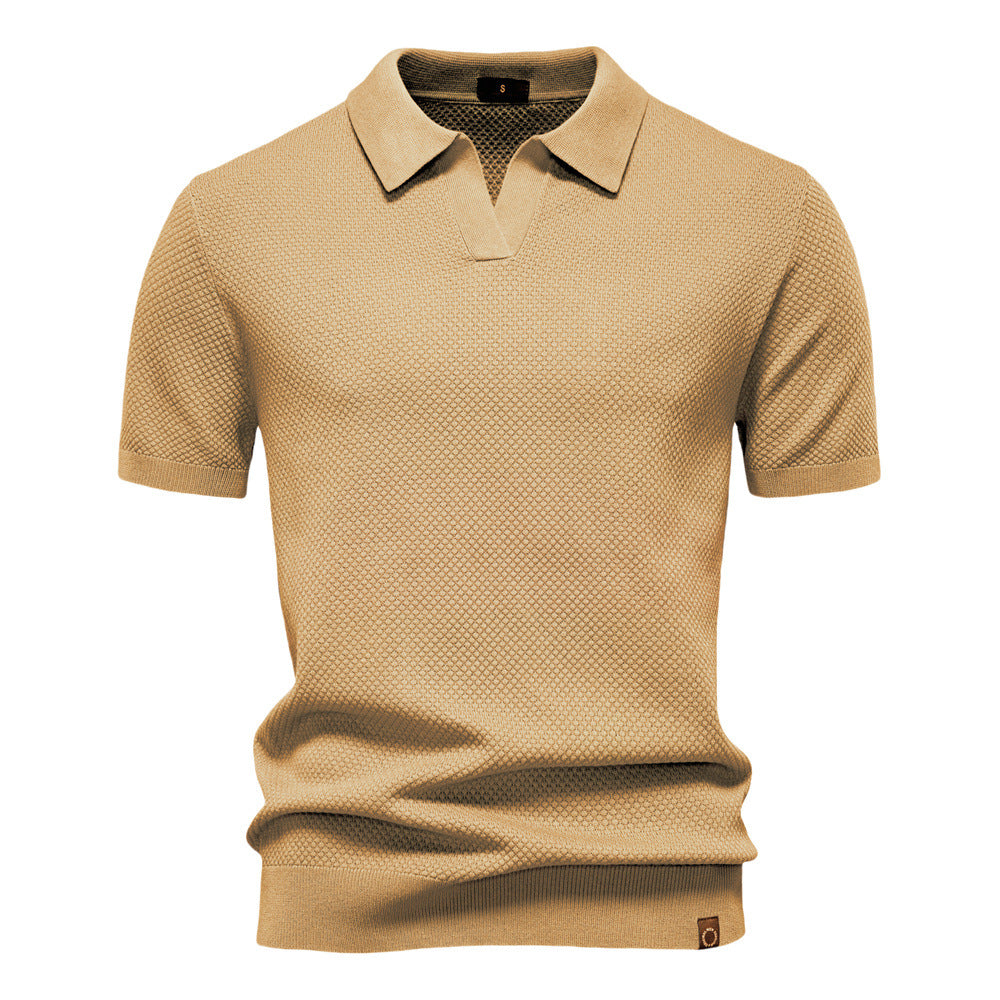 Ulrik – Gestructureerd poloshirt