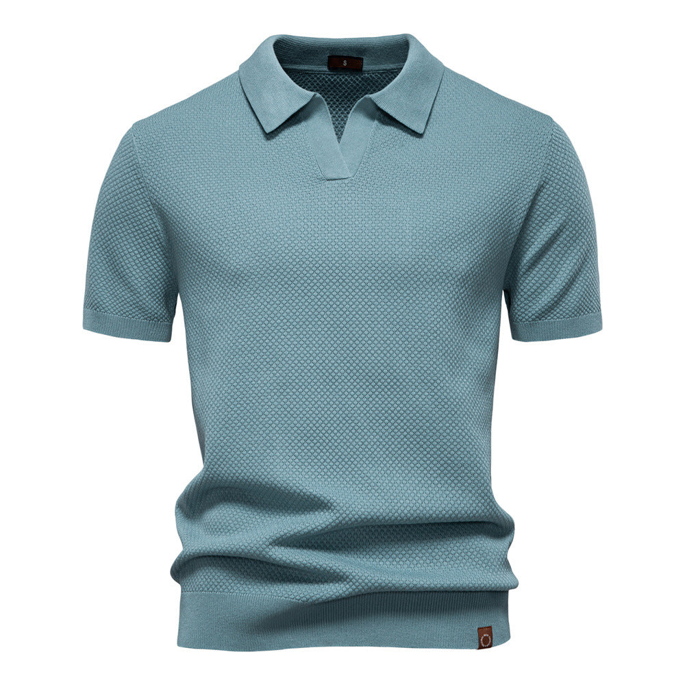 Ulrik – Gestructureerd poloshirt