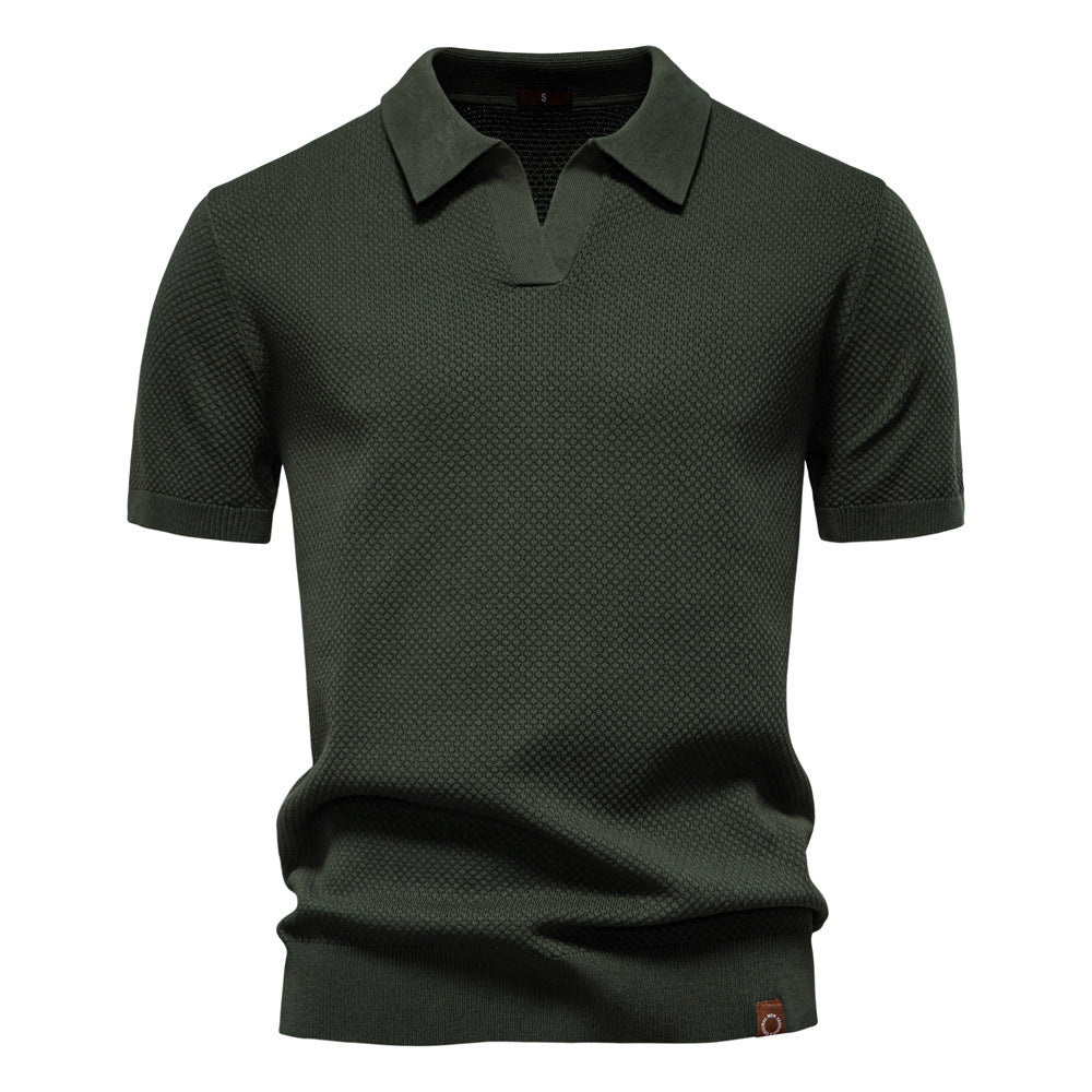 Ulrik – Gestructureerd poloshirt