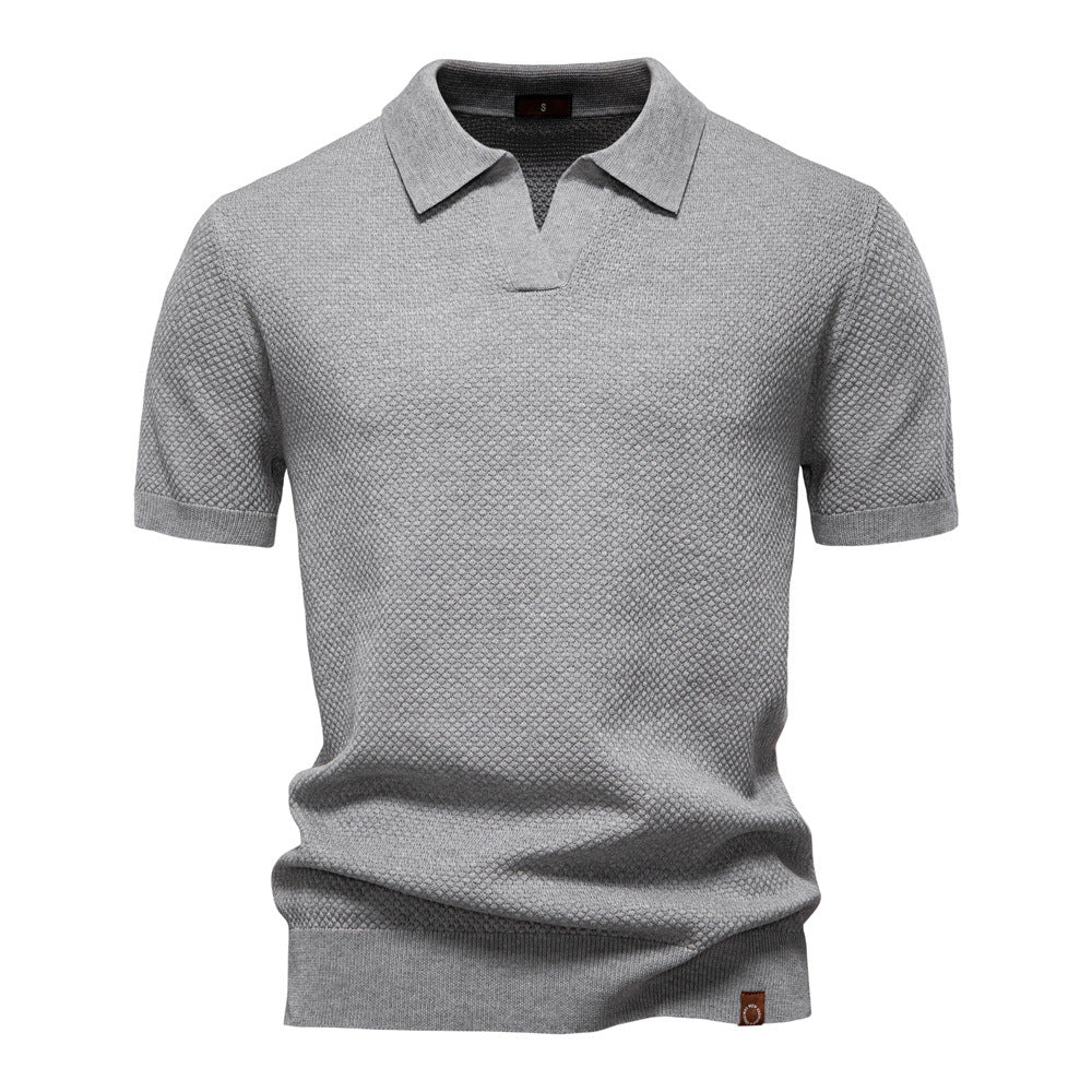 Ulrik – Gestructureerd poloshirt
