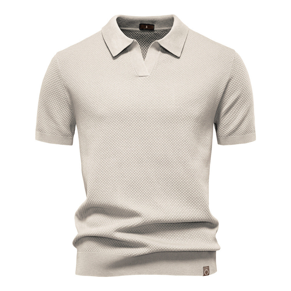 Ulrik – Gestructureerd poloshirt