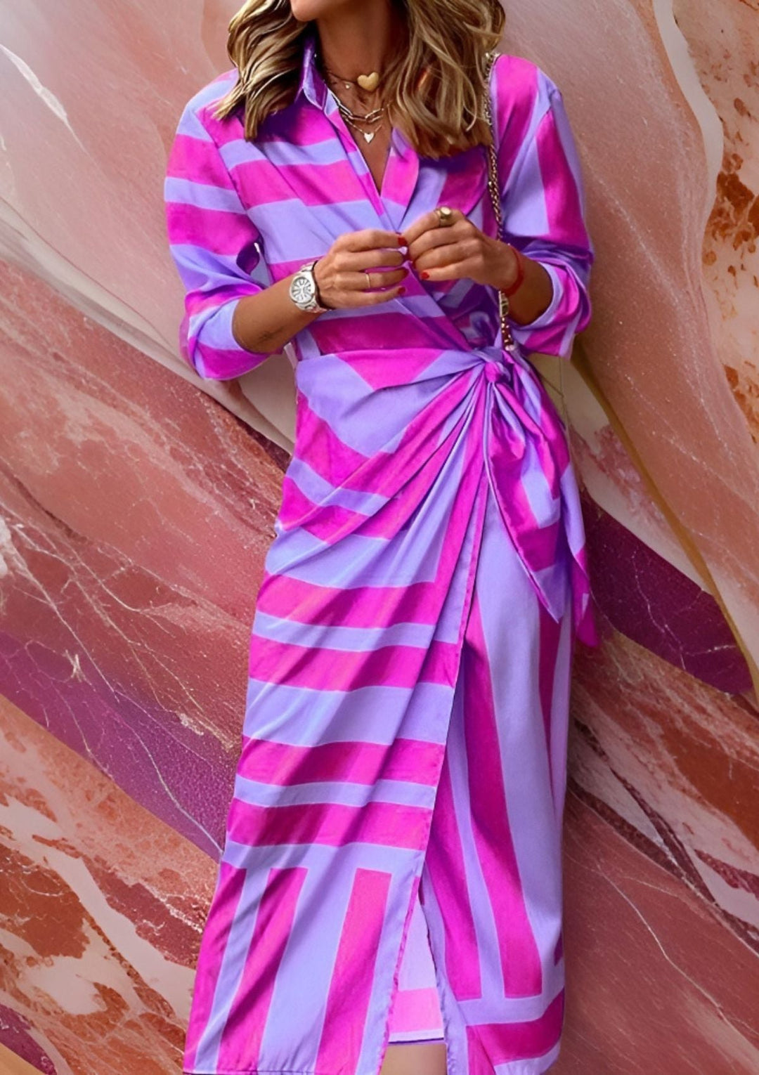 Ruth™ Elegante Wikkeljurk