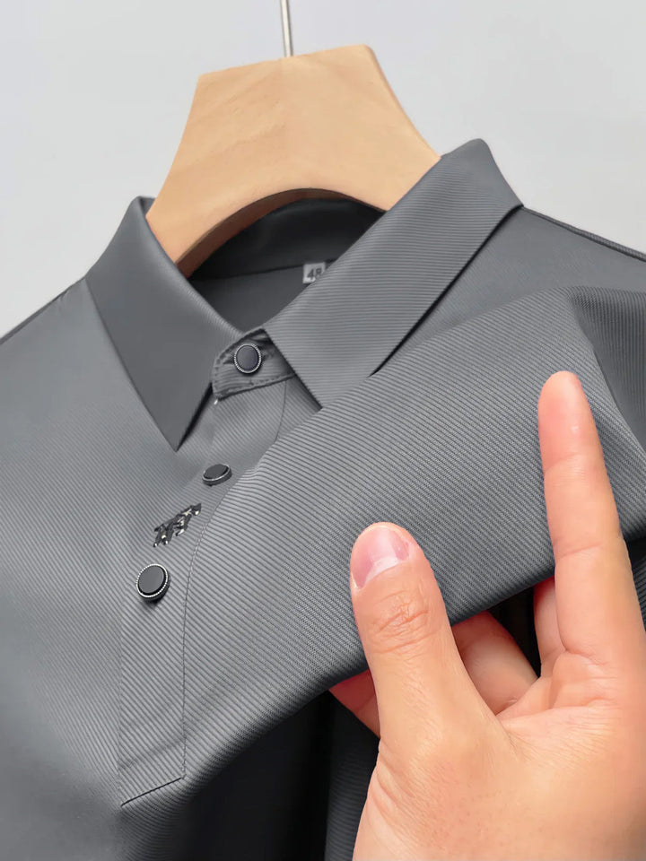 Veneto Classic: Kreukvrije Spierafsluitende Poloshirt