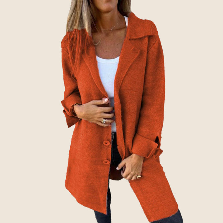 Elvy Amsterdam | Casual Monopette Jas met Revers