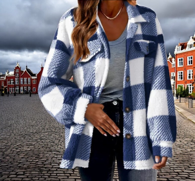 Elizabeth™ | Geruite Winterjas Dames