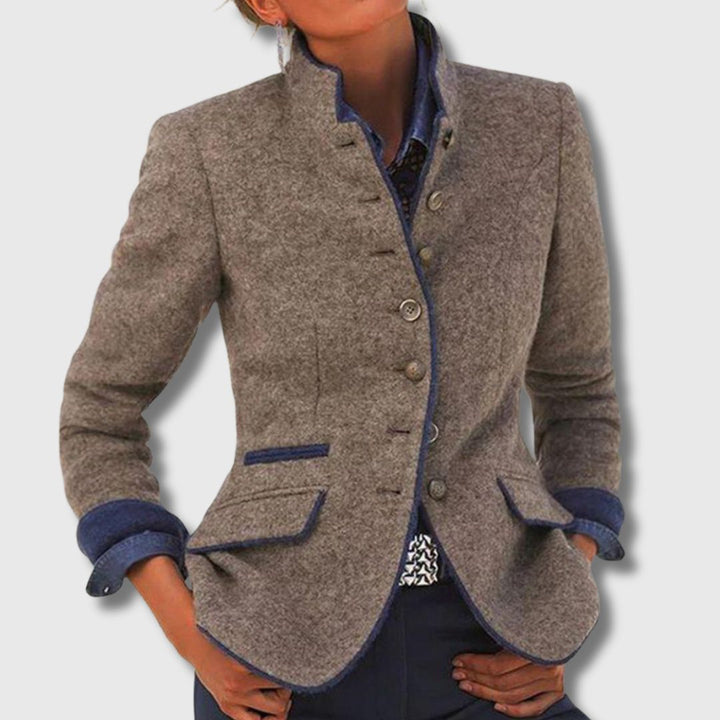 Joanna | Klassieke Wol Blazer | Beperkte Editie