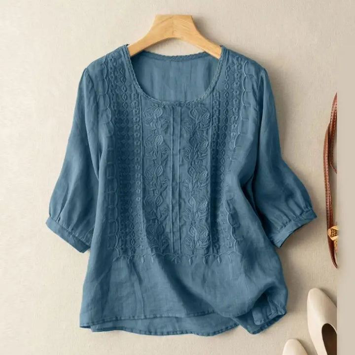 Alora™ Klassieke Bloemenblouse