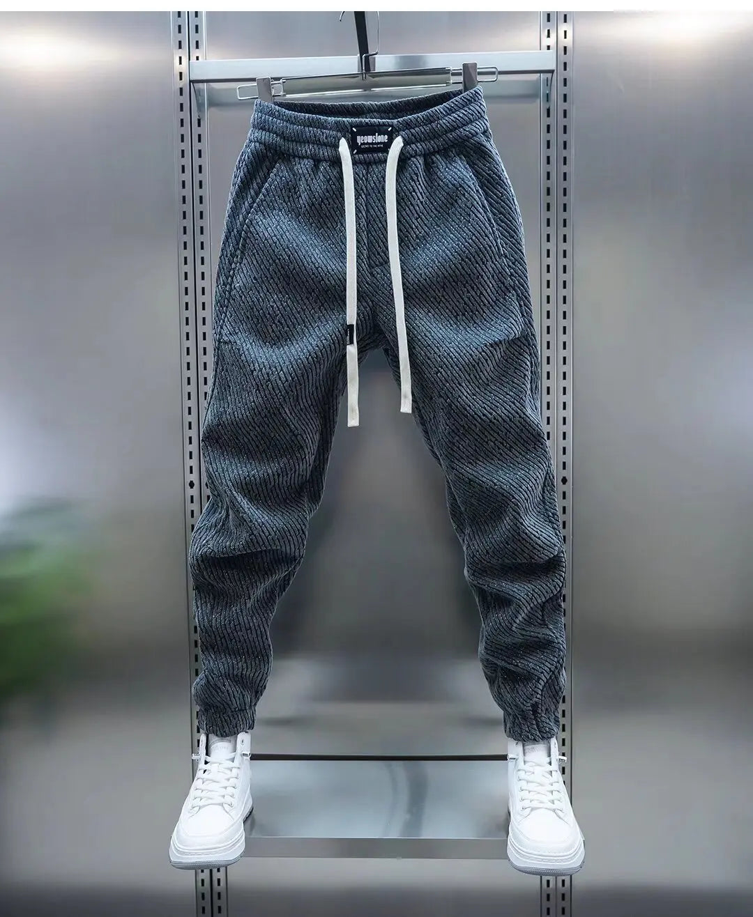 Leon™ | Casual broek met patroon 
