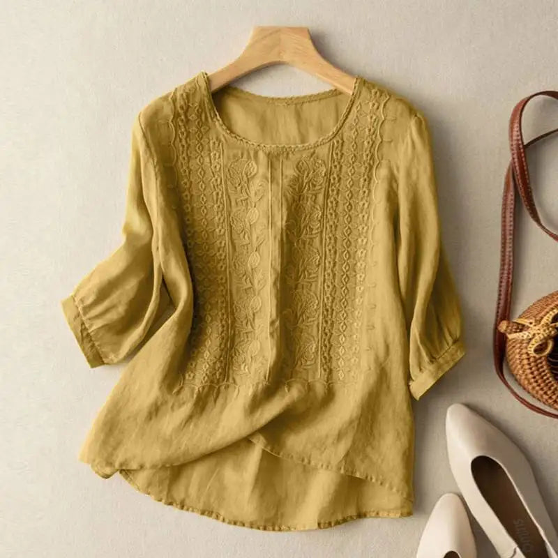 Alora™ Klassieke Bloemenblouse