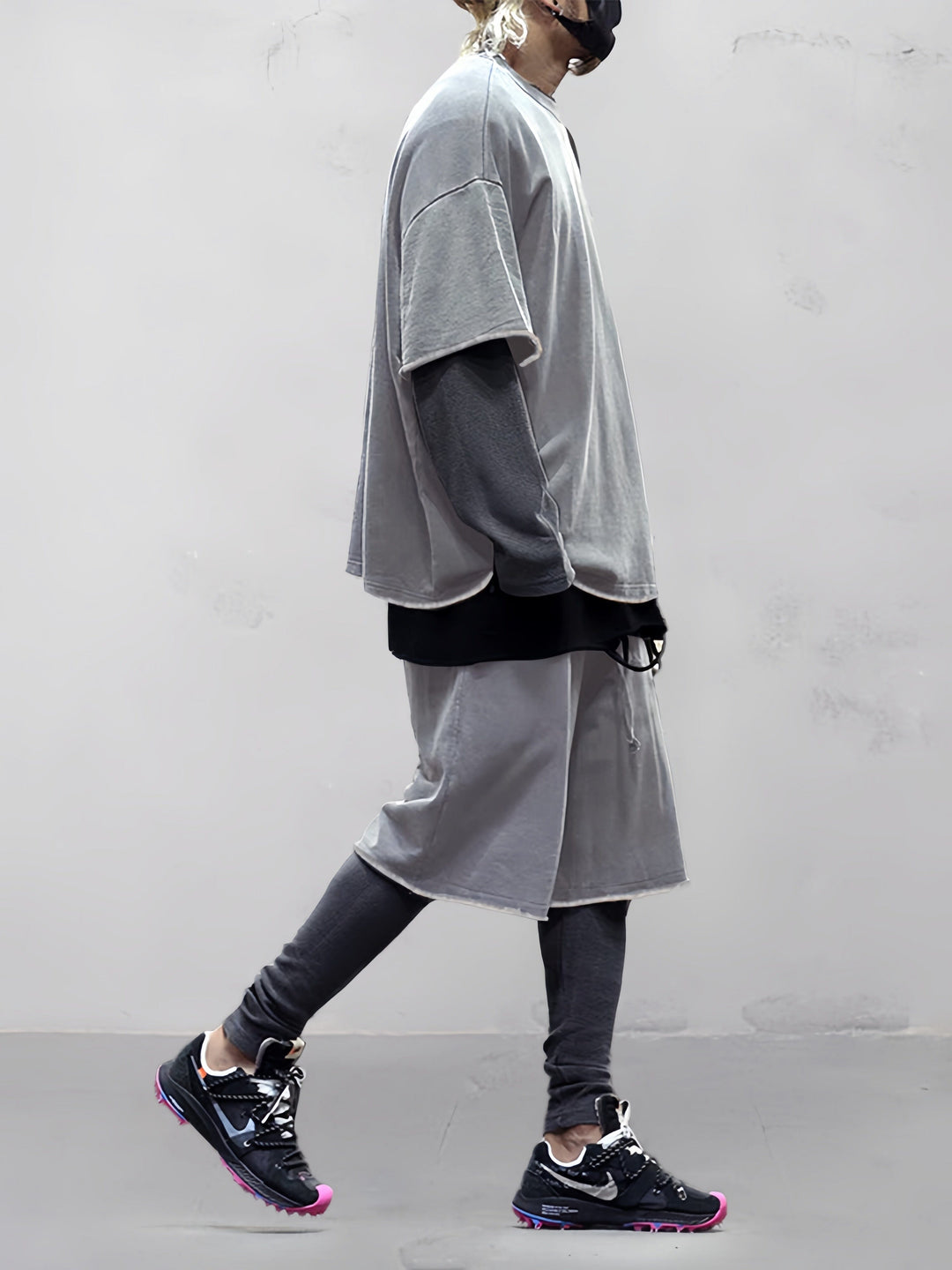 CASUAL LOOSE FIT EENVOUDIGE SPORTSET 