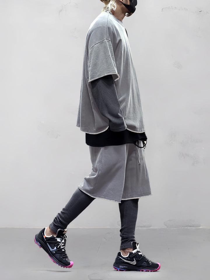 CASUAL LOOSE FIT EENVOUDIGE SPORTSET 