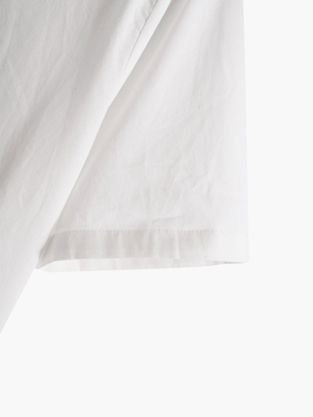 Linnen Look Korte Mouwen Basis Shirts & Rechte Linnen Broeken