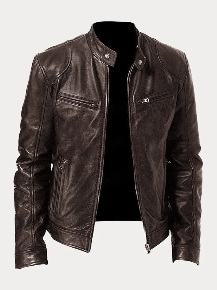 Casual Leren Jack