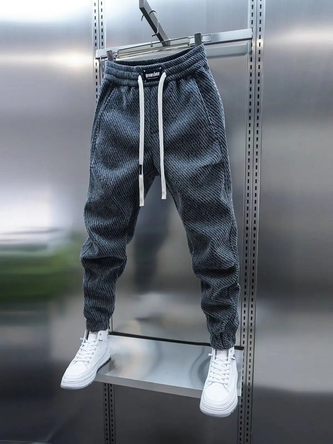 Leon™ | Casual broek met patroon 