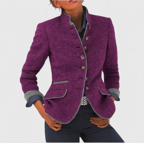 Joanna | Klassieke Wol Blazer | Beperkte Editie