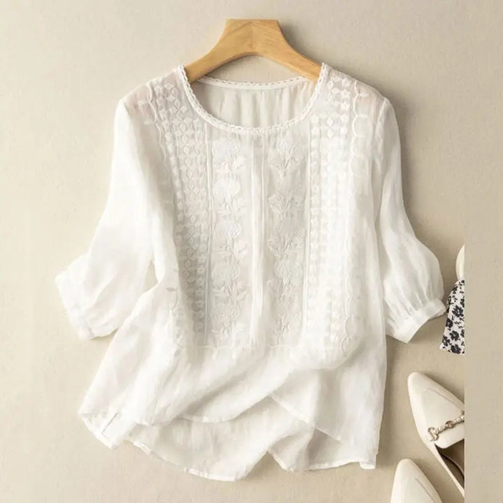 Alora™ Klassieke Bloemenblouse