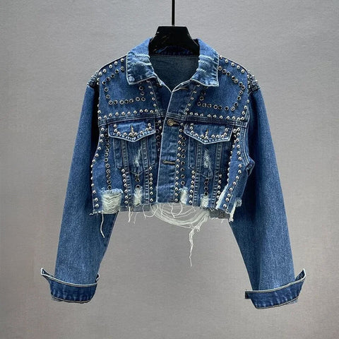 Sofia Amoretti Denimjack met Studs