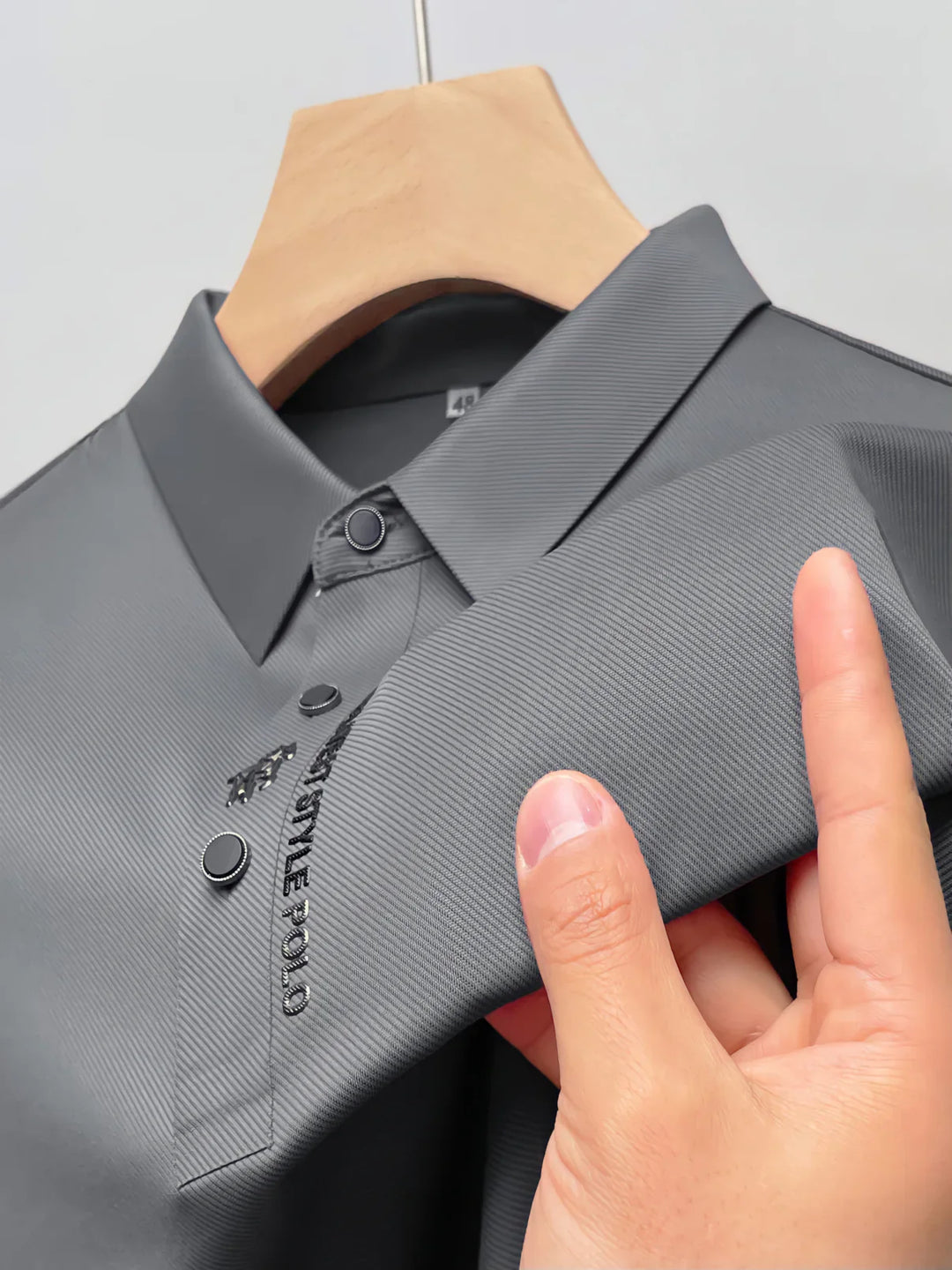 Verno | Kreukvrije Muscle Fit poloshirt 