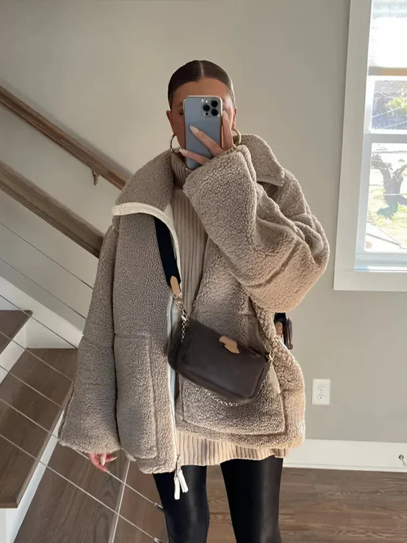 Anastasia | Zachte warme winterjas