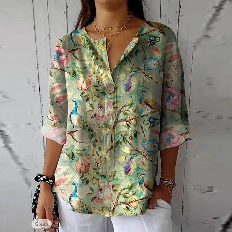 Meredith™ Chic Bloemenblouse