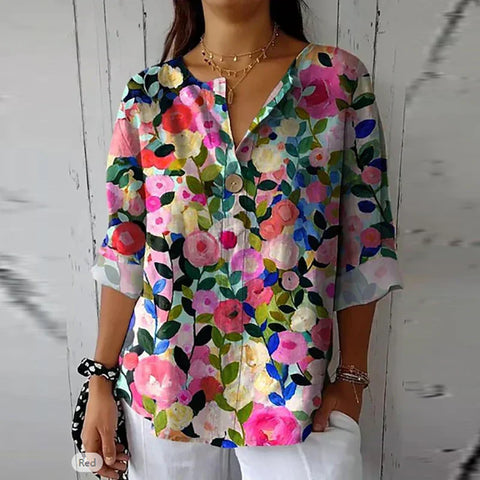 Meredith™ Chic Bloemenblouse