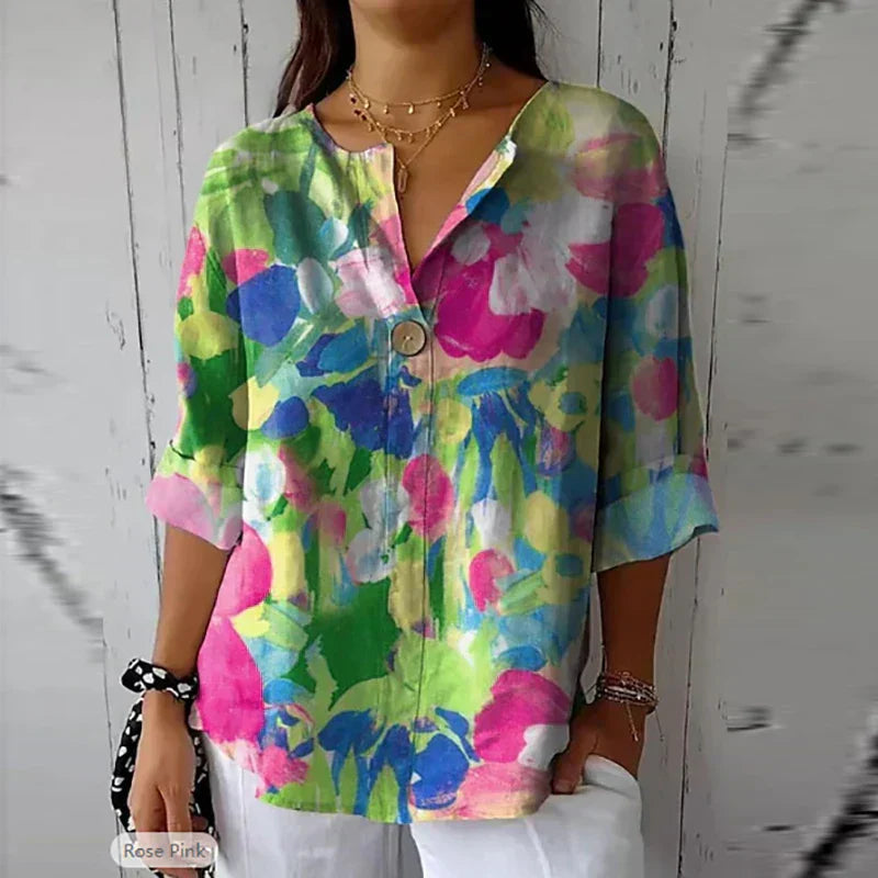 Meredith™ Chic Bloemenblouse
