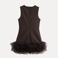 ZAAR™ | GECOMBINEERDE JUMPSUIT-JURK MET TULE