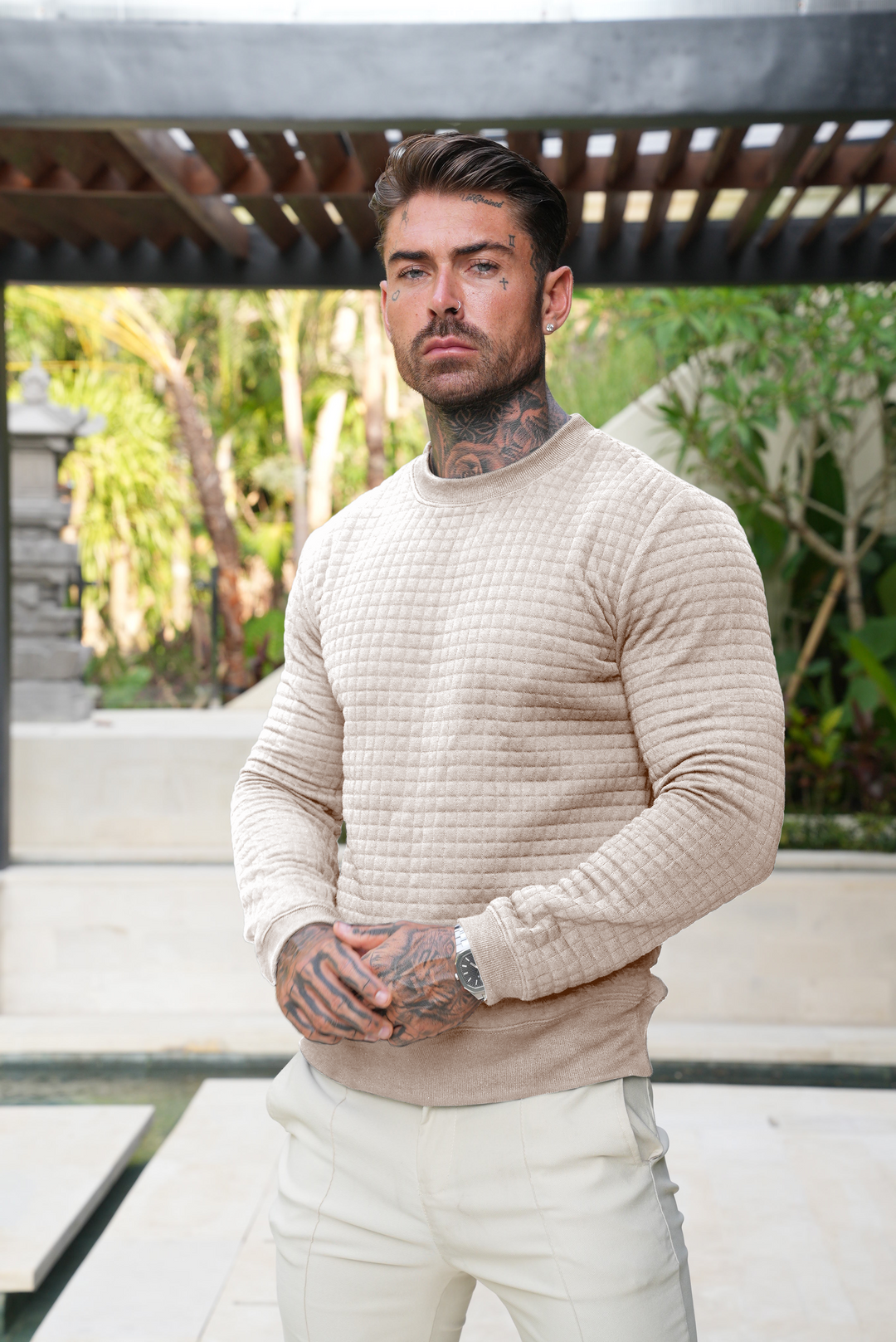 Milano: Gestructureerde Slim Fit Breisel 