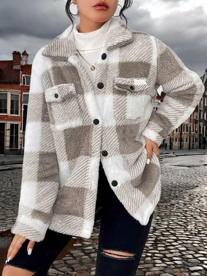 Elizabeth™ | Geruite Winterjas Dames
