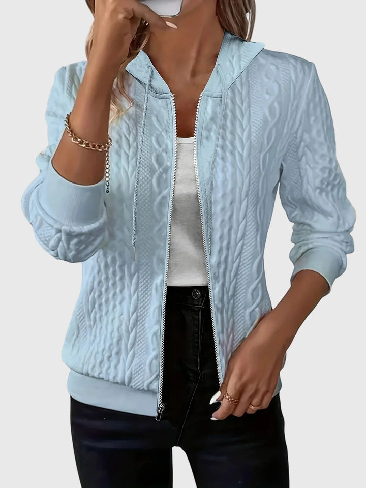 Jenna | Hoodie met Rits