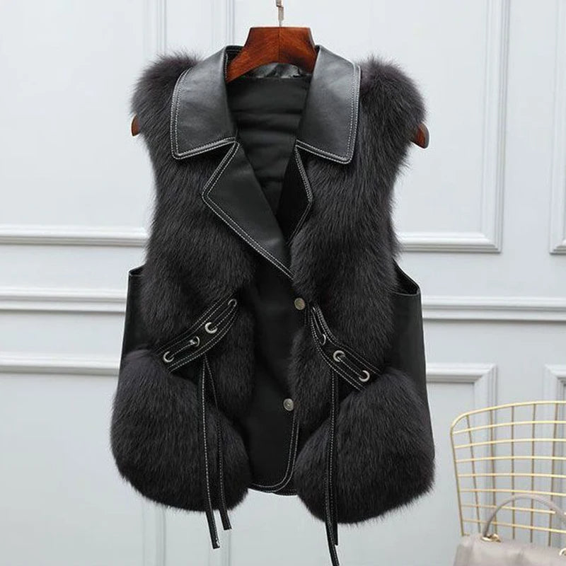 Keizerin Faux Fur Gilet
