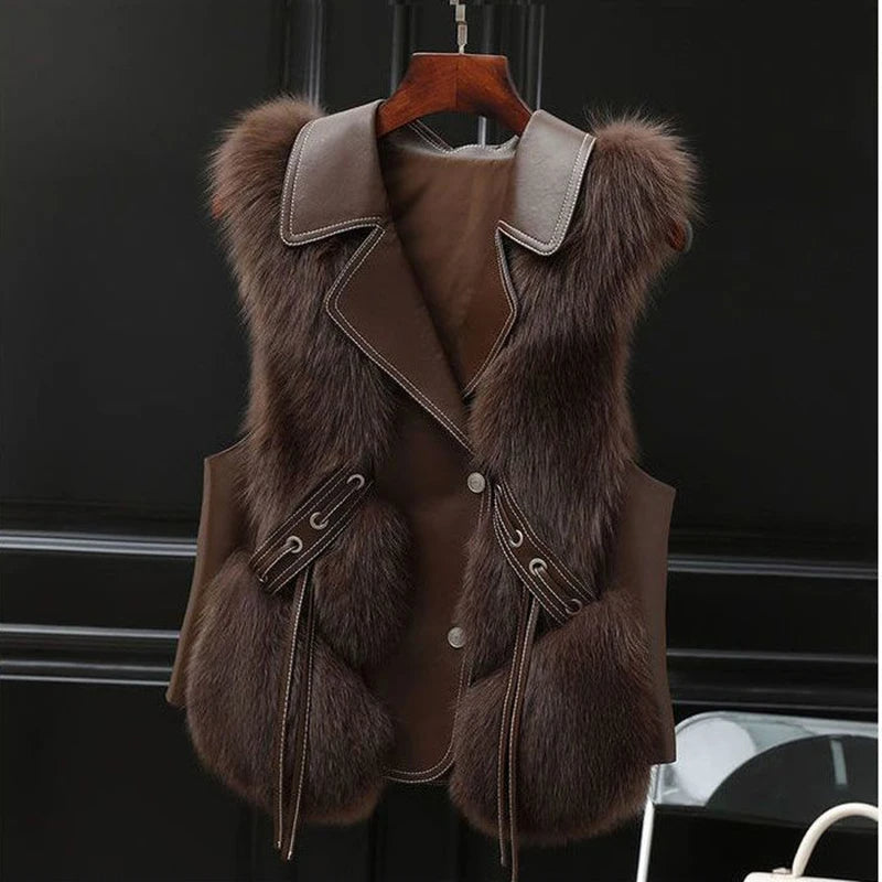 Keizerin Faux Fur Gilet