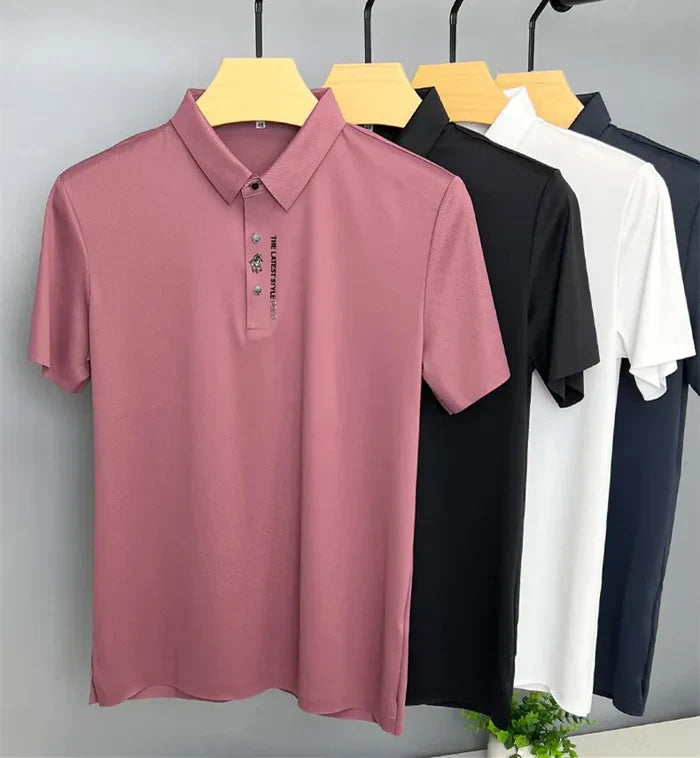 Verno | Kreukvrije Muscle Fit poloshirt 