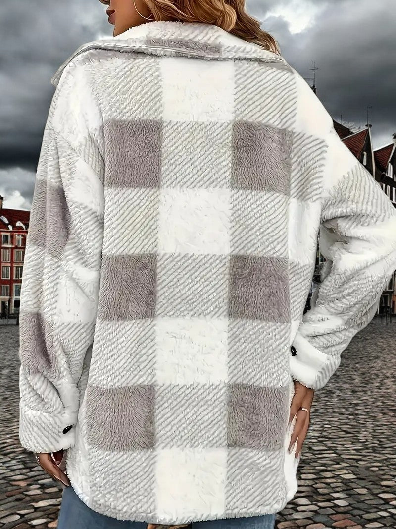 Elizabeth™ | Geruite Winterjas Dames