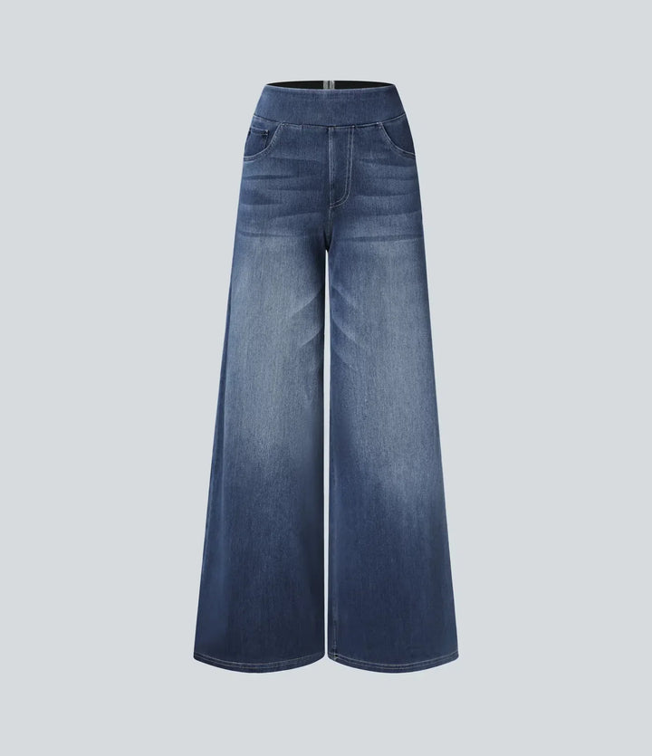 Eva | Comfortabele & Elastische Broek Met Hoge Taille