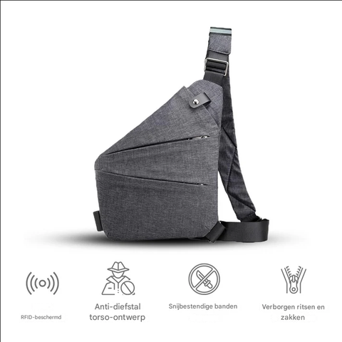 Veilitas™ – De Slimme Anti-Diefstal Schoudertas 