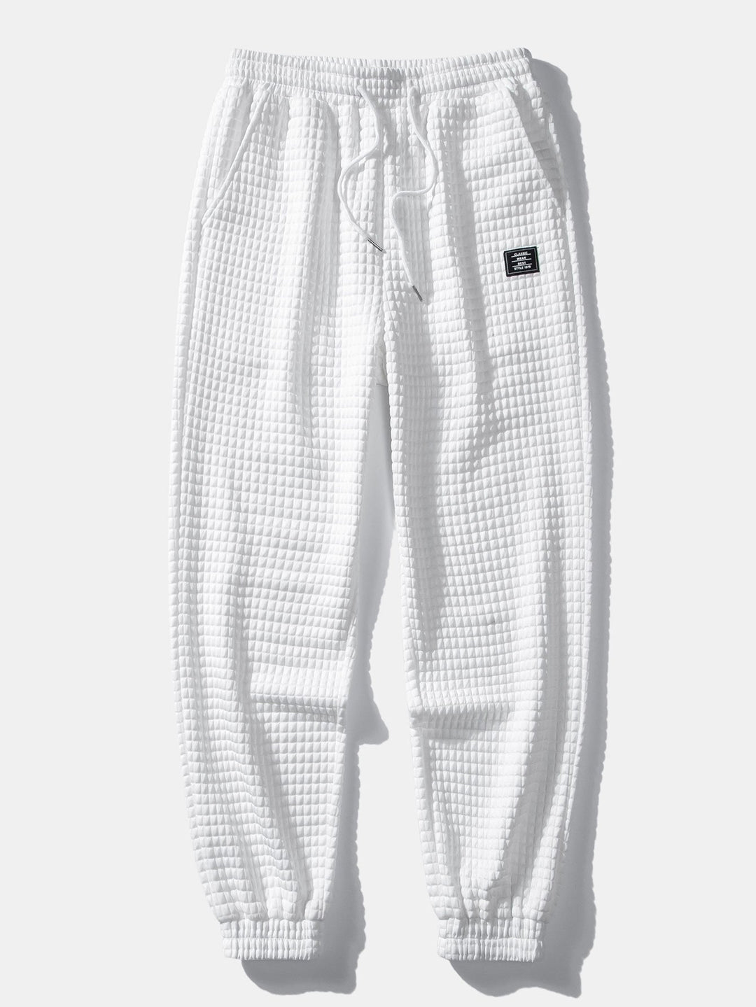 Wafel Hooded Arc Hem T-Shirt & Joggingbroek