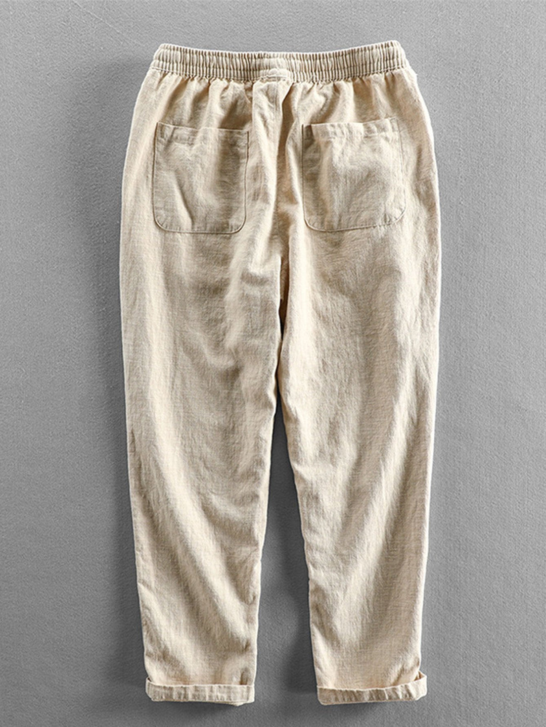 Linnen Katoen Mix Cropped Broek