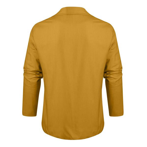 Heren Losse Katoenen en Linnen Colbert 23703706X